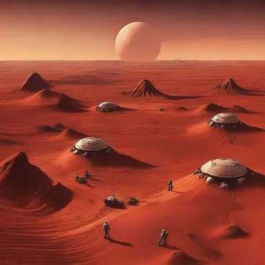 In the science fiction novel, the associated state of Mars declared independence from Earth and formed its own government.