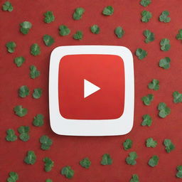 Reimagining of the YouTube logo, replacing 'YouTube' with 'Markhoor Vines' in a style that retains the original's iconic red and white contrast.