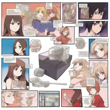 In the anime series, the characters dicker over the price of a rare collectible item.