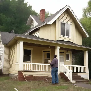 The protagonist of the movie was a struggling homeowner trying to keep their house from foreclosure.