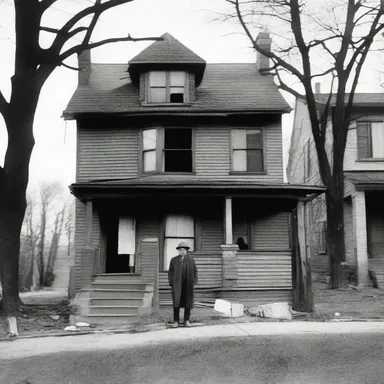 During the Great Depression, many homeowners were unable to pay their mortgages, leading to widespread eviction and homelessness.
