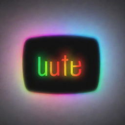 A vibrant and heavily highlighted version of the YouTube logo, in which 'YouTube' is replaced by 'Markhoor Vines' glowing in neon colors.