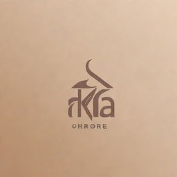 Design a creative and professional-looking logo with the name 'Kha Store'. Incorporate modern design elements and ensure the text is clearly visible.