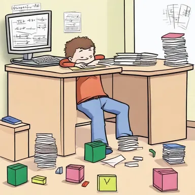 Why did the shy mathematician hide under his desk during the party? Because he found the obtrusive decorations too overwhelming!
