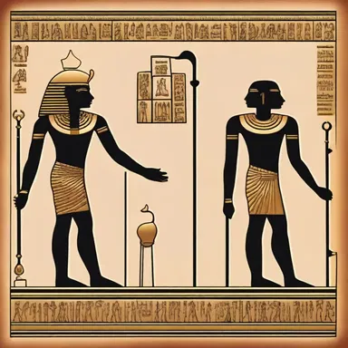 The ancient Egyptians believed in noncellular deities that governed various aspects of life.