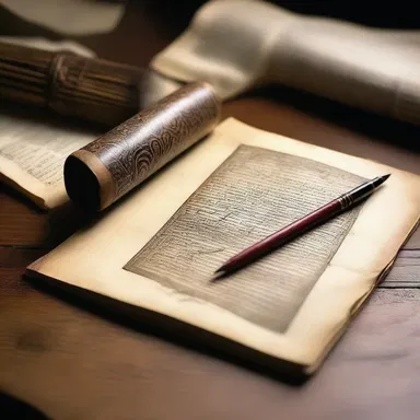 In ancient times, people illuminated manuscripts manually, using quills and ink.