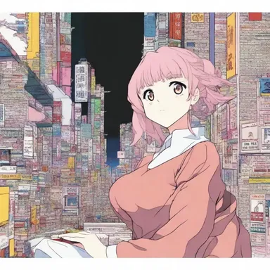 The artist painstakingly colored each frame of the anime manually to give it a unique aesthetic.