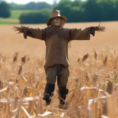 Why did the scarecrow win an award? Because he was outstanding in his field, manually scaring away crows.
