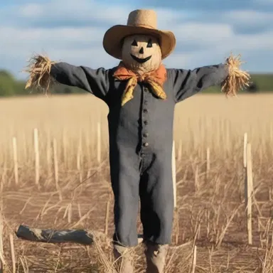 Why did the scarecrow win an award? Because he was outstanding in his field, manually scaring away crows.