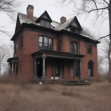 The old mansion was filled with combustible material, making it a perfect location for a horror movie.