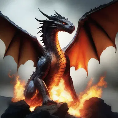 In the fantasy world, dragons were said to have breath that could ignite combustible material and create fire.