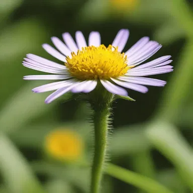 In the distant future, scientists discovered a new species of fleabane that had the ability to teleport.
