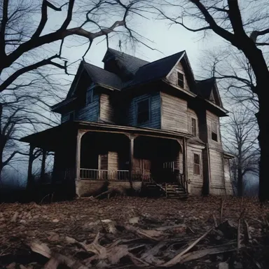 The horror movie features a haunted house where the spirits of the past prey on the licentiousness of its inhabitants.