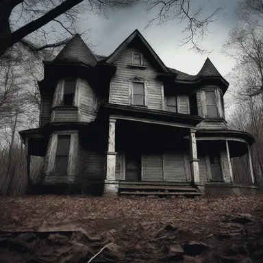 The horror movie features a haunted house where the spirits of the past prey on the licentiousness of its inhabitants.