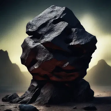 In the horror story, a cursed living rock brought darkness and destruction to anyone who possessed it.