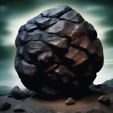 In the horror story, a cursed living rock brought darkness and destruction to anyone who possessed it.