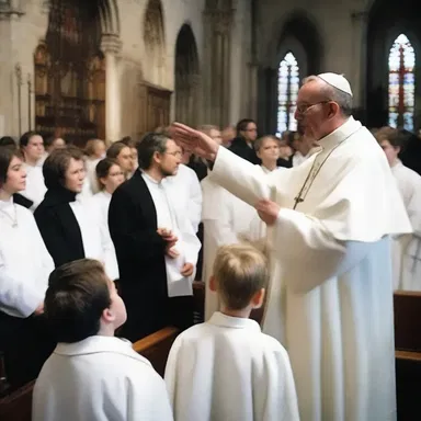 The newsy nature of the priest always made church services engaging and interactive.