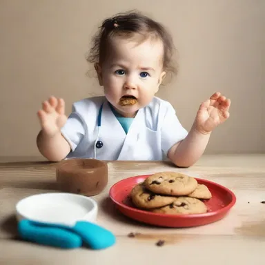Why did the cookie go to the doctor? Because it was feeling crummy, just like a mud pie!