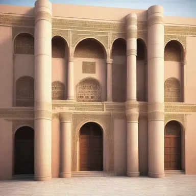The design of the building had a mobbish feel, with thick walls, small windows, and a heavy entrance.