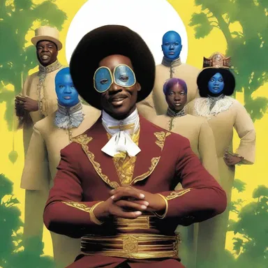 In the fantasy novel, the protagonist joins a group of minstrel show performers who have magical powers.
