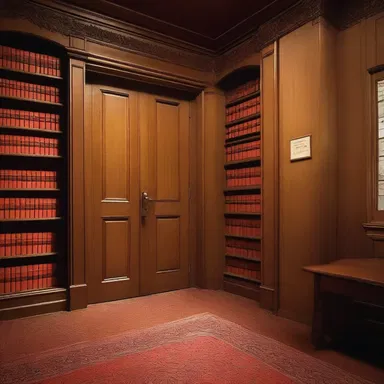 The secret room can be accessed through a hidden backdoor in the library.