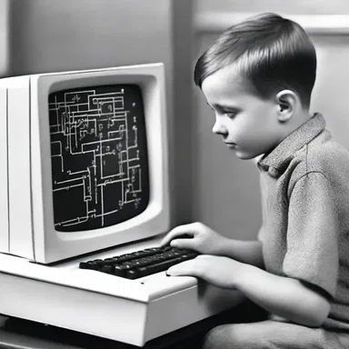 Why did the microcomputer go to school? To become smarter and compute better jokes!