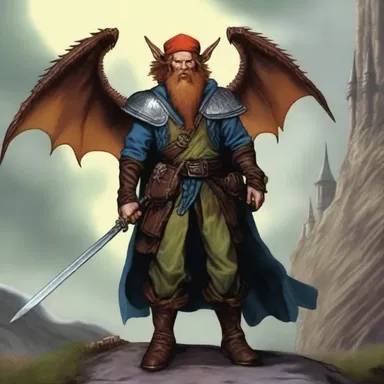 In the magical land of wizards and dragons, the draft dodger was considered an outcast among the inhabitants.