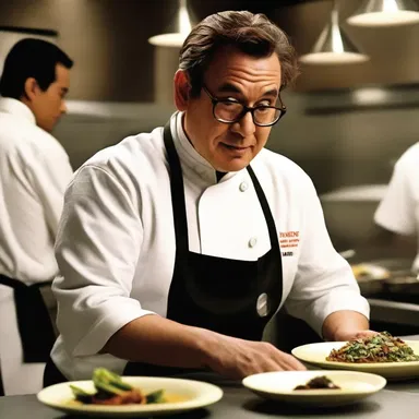 The movie showcases the gastronomic journey of a master chef who aspires to start his own restaurant.