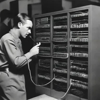 During the World War II, telephone circuits played a crucial role in coordinating military operations.