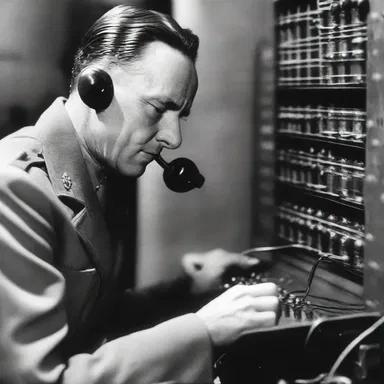 During the World War II, telephone circuits played a crucial role in coordinating military operations.