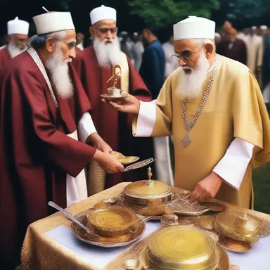 As a sign of faith and devotion, the devoted follower decided to fork up their prized possessions to their religious leader.