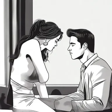 She was trepid to confess her feelings to him, worried about his response.