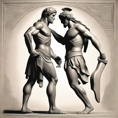 In Greek mythology, the length of Achilles' heel was quantified as being his only vulnerability.