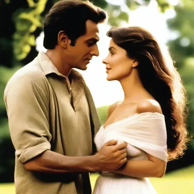 The character in the movie quantified his love for the leading lady by reciting a poem with exactly 100 words.