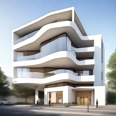The architect used the concept of scale to quantify the size of the building.