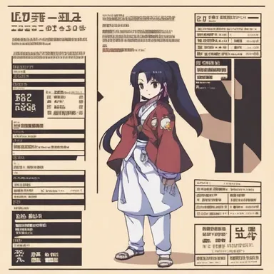 In the anime, the character's power level is often quantified using a numerical ranking system.