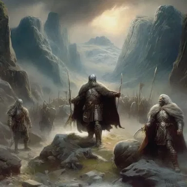 In Norse mythology, Valhalla is considered a den where fallen warriors are led after death.