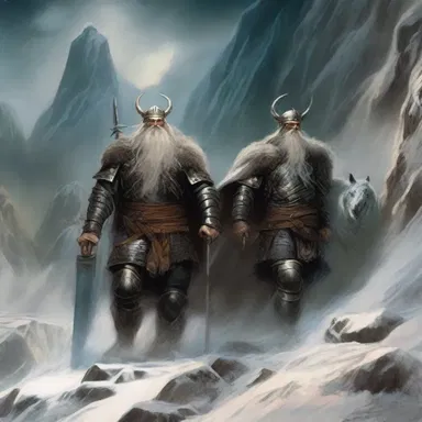 In Norse mythology, Valhalla is considered a den where fallen warriors are led after death.