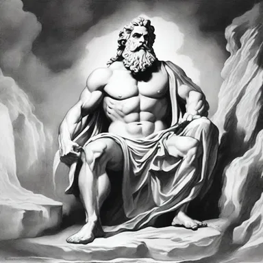 According to Greek mythology, Zeus hid in a den on Mount Ida to protect himself from his father Cronus.