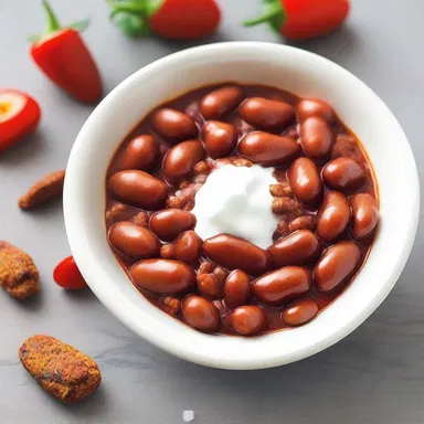 In the year 3020, humans survive on chili con carne pills.