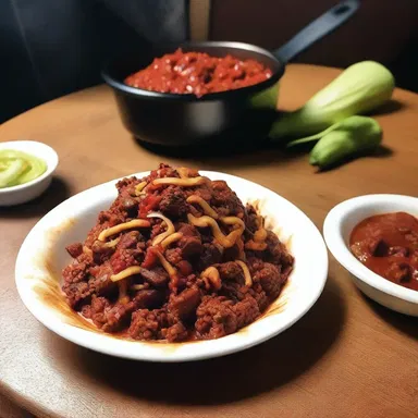 The haunted house smelled of blood and chili con carne, a terrifying combination.