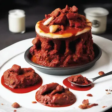 The haunted house smelled of blood and chili con carne, a terrifying combination.