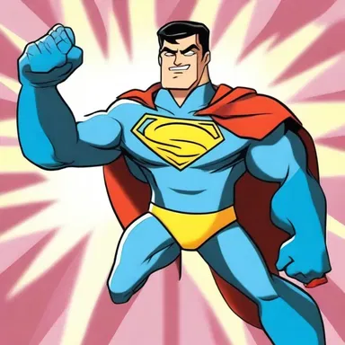 In the animated TV show, 'The Adventures of Super Signore', the main character is a superhero signore with incredible powers.