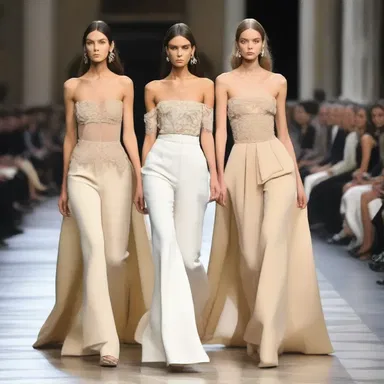 The Italian fashion designer showcased his latest collection inspired by the elegance and sophistication of the signore of the Renaissance era.