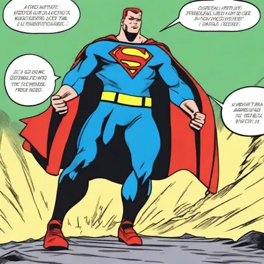 In the comic strip, the superhero's strength was a result of being exposed to a radioactive sise.