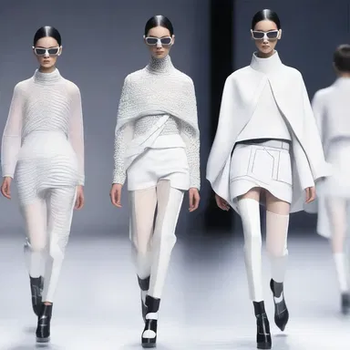 The fashion designer incorporated octal notation into their latest collection, creating a futuristic and visually striking look.