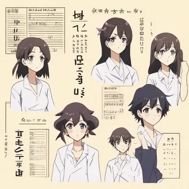 In the anime show, the characters communicate through a special language that uses octal notation.