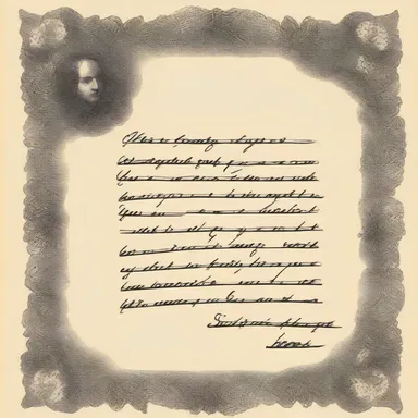 The love letter was written in a poetic style, employing octal notation to convey the depth of affection.