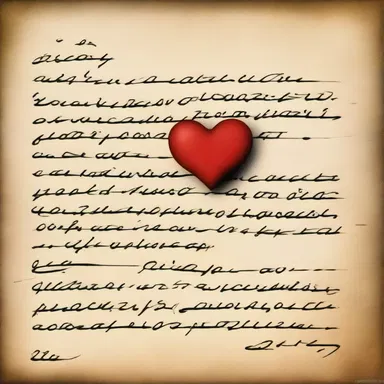 The love letter was written in a poetic style, employing octal notation to convey the depth of affection.