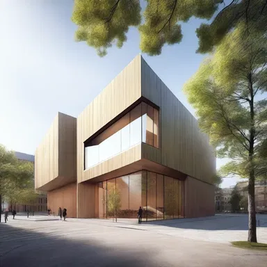 The primality of the number 2 is reflected in the design of the building, which features two main entrances.